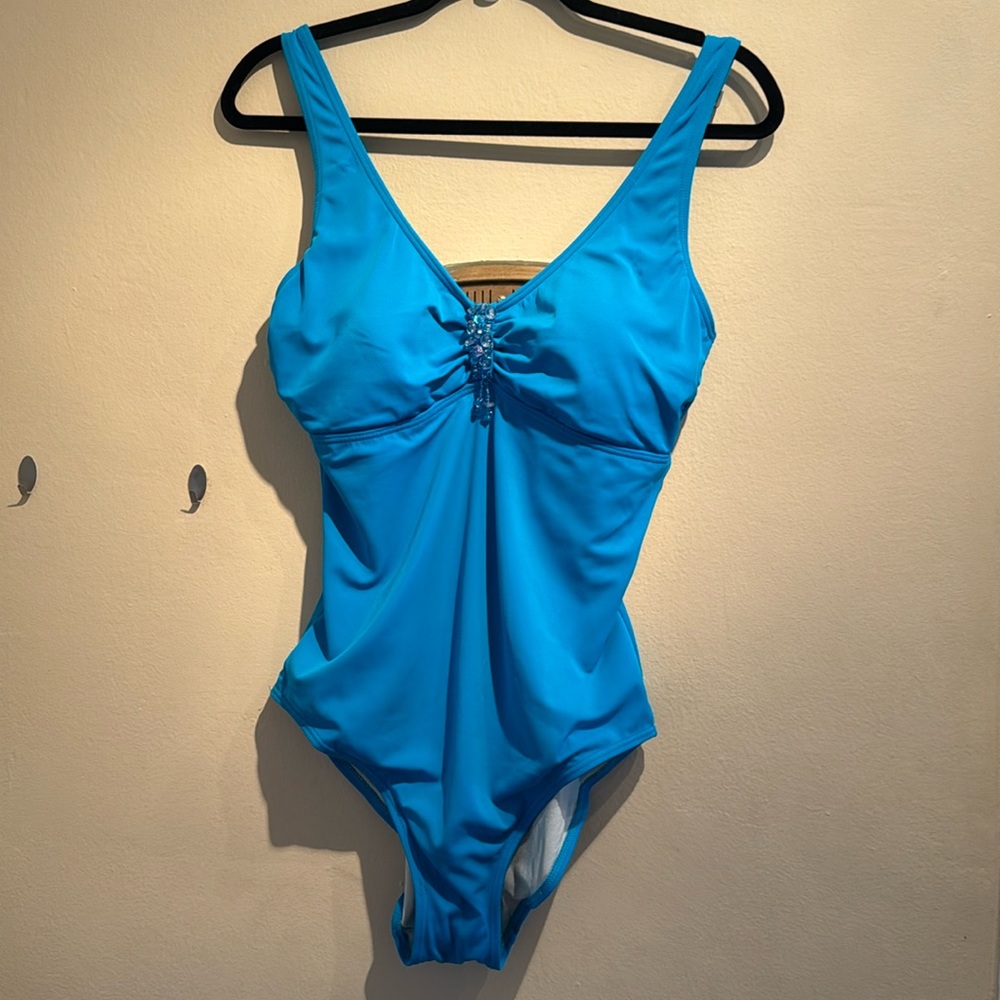 Roxanne  Blue swimsuit